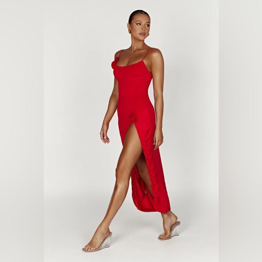 Meshki Nevaeh Dress Red